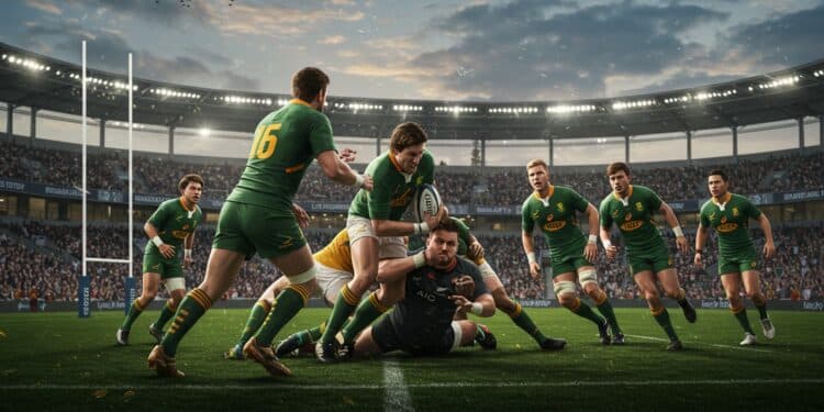 LAfrique du Sud inflige une défaite record 43 10 à la Nouvelle Zélande en Rugby Championship marquant lhistoire du rugby mondial   Viral Mag