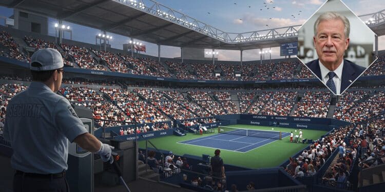 Trump à l’US Open : Finale Retardée par Sécurité - Viral Mag Trump à lUS Open 2025  la finale Sinner Alcaraz retardée par des mesures de sécurité Découvrez limpact de sa présence sur lévénement   Viral Mag