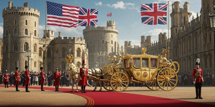 Trump au Royaume Uni pour une visite dÉtat  faste royal discussions économiques et tensions Découvrez les coulisses dun séjour sous haute sécurité   Viral Mag