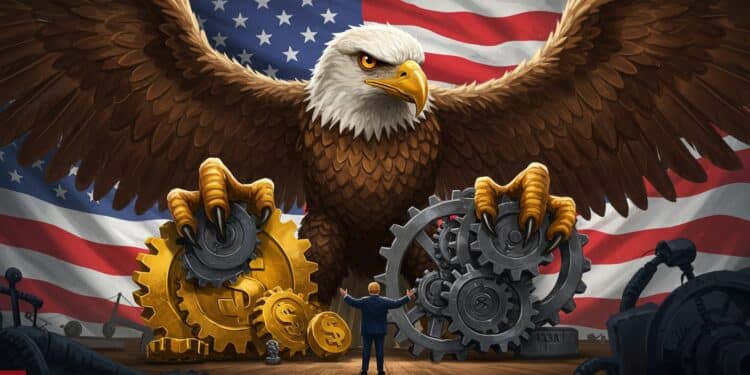 26092025   Imaginez un gouvernement américain qui investit directement dans des entreprises privées bousculant des décennies de tradition libérale Avec Trump aux manettes des participations dans Intel et US Steel font jaser Mais où cela mène t il vraiment le capitalisme  La réponse pourrait changer la donne   Viral Mag