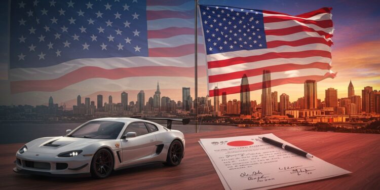 Trump signe un décret abaissant les tarifs sur les voitures japonaises à 15 renforçant les liens commerciaux USA Japon Découvrez les détails    Viral Mag