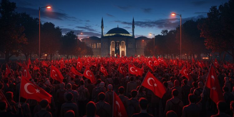 Des milliers de manifestants à Istanbul dénoncent la révocation de la direction du CHP un coup porté à lopposition turque Découvrez les enjeux de cette crise démocratique   Viral Mag