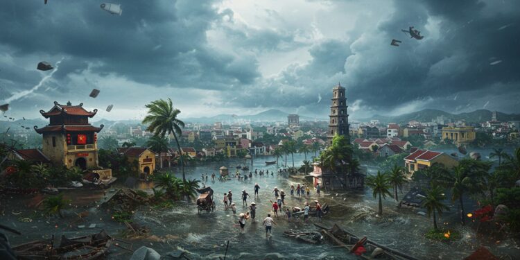 28092025   Le typhon Bualoi menace le Vietnam forçant lévacuation de 250 000 personnes Quelles mesures sont prises face à cette tempête dévastatrice  Lisez pour le découvrir   Viral Mag