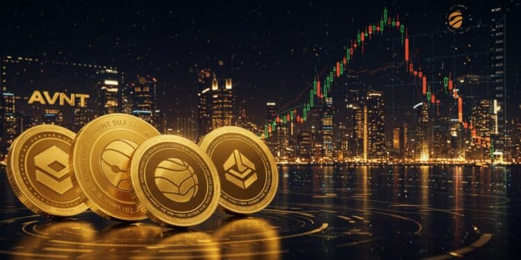 28092025   AVNT grimpe de 579 en un mois SUI intrigue et XYZVerse vise 50x avec son presale à 15M$ Quels tokens domineront Uptober 2025  Lisez pour le découvrir   Viral Mag