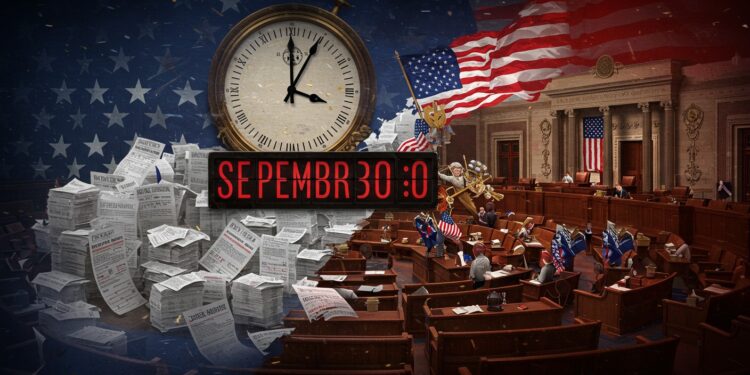 USA : Vers une Paralysie de l’État avant le 30 Septembre ? - Viral Mag Le Congrès américain doit adopter un budget dici le 30 septembre pour éviter un shutdown Les tensions entre républicains et démocrates menacent léconomie Viral Mag
