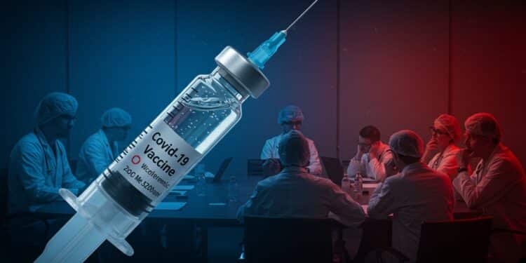 Vaccins Covid-19 : Un Débat Crucial aux États-Unis - Viral Mag 19092025 Un comité controversé redéfinit les vaccins Covid 19 aux USA Accès limité santé publique en jeu que va t il se passer Lisez pour savoir Viral Mag