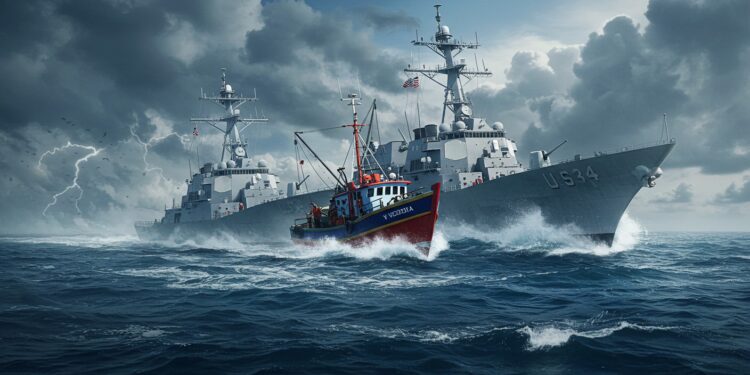 Venezuela Dénonce l’Assaut Américain en Mer - Viral Mag Venezuela condamne larraisonnement dun bateau de pêche par les USA dans ses eaux Une provocation militaire Découvrez les tensions dans les Caraïbes   Viral Mag