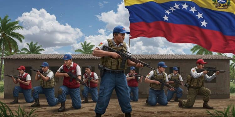 Venezuela Face à la Menace Américaine : Une Mobilisation Populaire - Viral Mag Tensions Venezuela USA  Maduro mobilise des milliers de volontaires pour une défense armée face à une possible invasion Découvrez cette résistance patriotique   Viral Mag