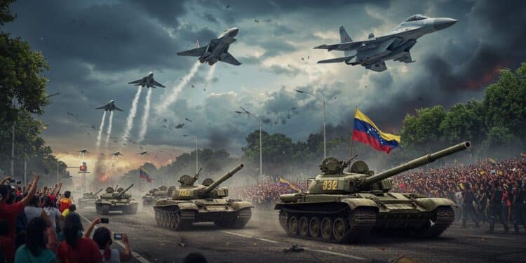 Venezuela : Une Armée Vétuste Face à une Menace Fantôme - Viral Mag Le Venezuela avec ses forces bolivariennes peut il résister à une hypothétique attaque américaine Analyse de son arsenal et de sa stratégie militaire Viral Mag