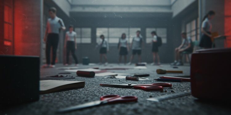 27092025   Un lycéen de 16 ans attaque ses camarades avec des ciseaux dans la cour de son lycée Que sest il passé  Quelles sont les conséquences  Découvrez les détails troublants   Viral Mag