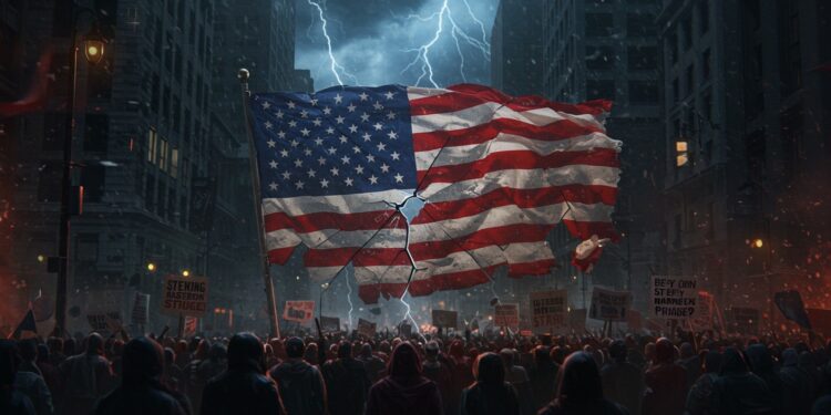 Violence Politique : Les États-Unis au Bord du Chaos - Viral Mag Lassassinat de Charlie Kirk révèle une montée alarmante de la violence politique aux États Unis La démocratie vacille face à une polarisation extrême   Viral Mag