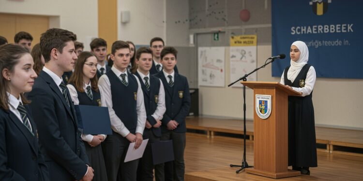26092025   Une remise de prix à Schaerbeek ravive le débat sur le voile islamique à lécole La commune interroge  temps scolaire ou non  Les enjeux sont complexes   Viral Mag