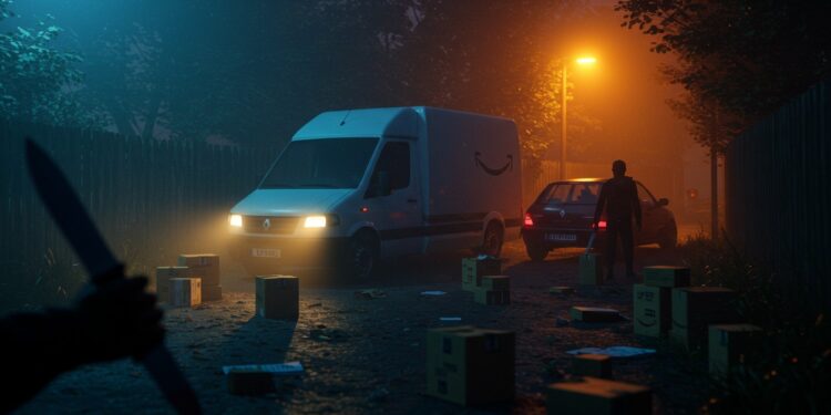 Vol Audacieux à Lagny-le-Sec : Un Fourgon Amazon Détourné - Viral Mag À Lagny le Sec deux jeunes volent un fourgon Amazon sous la menace dun couteau Découvrez les détails de ce braquage osé et ses conséquences judiciaires   Viral Mag