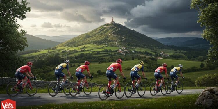 Vuelta 2025 : Étape 16 Poio-Mos en Direct - Viral Mag Découvrez le direct de la 16e étape de la Vuelta 2025 entre Poio et Mos Castro de Herville 1679 km daction intense Suivez les temps forts classements et maillots en live dès 13h12   Viral Mag
