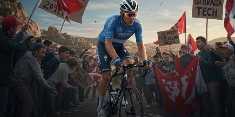 La Vuelta 2025 est secouée par des manifestations propalestiniennes visant Israel Premier Tech Découvrez les tensions les craintes et les enjeux de cette crise   Viral Mag