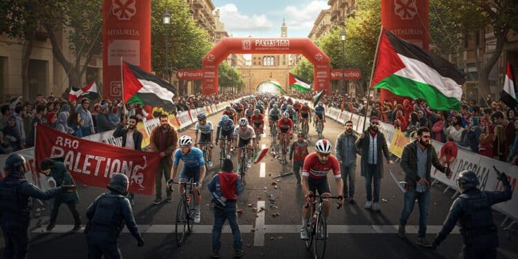 La 11e étape de la Vuelta 2025 écourtée à Bilbao à cause de manifestations pro palestiniennes soulève des questions sur la sécurité des coureurs   Viral Mag