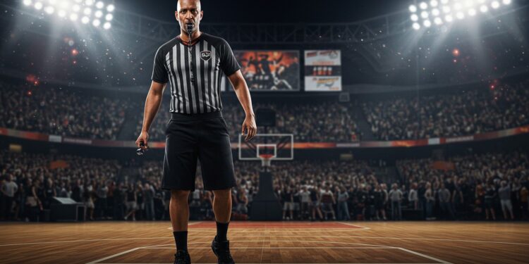 Yohan Rosso : Un Arbitre Français en Finale de l’Eurobasket - Viral Mag Yohan Rosso arbitrera la finale de lEurobasket 2025 Allemagne Turquie Découvrez son parcours et lenjeu de ce match historique   Viral Mag