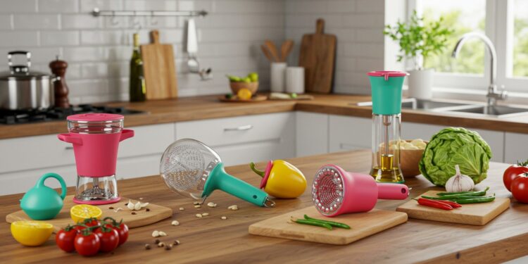Accessoires Cuisine Pas Chers Pour Simplifier Votre Quotidien - Viral Mag Découvrez des accessoires de cuisine abordables et pratiques pour faciliter vos préparations culinaires Économisez temps et énergie avec ces astuces ingénieuses Viral Mag