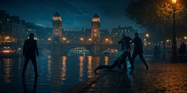15102025   Dans la nuit du 14 au 15 octobre 2025 un homme de 51 ans marche tranquillement sur le pont dArcole à Paris Soudain cinq individus labordent lui volent son téléphone le frappent violemment et le jettent dans la Seine glacée Il survit par miracle mais que sest il passé ensuite  Lenquête révèle   Viral Mag