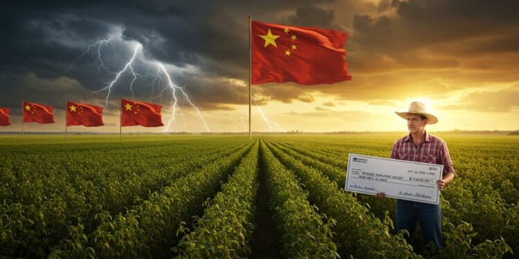 Aide Massive aux Agriculteurs US Face à la Guerre Commerciale - Viral Mag 03102025 Dans lombre de la guerre commerciale sino américaine les agriculteurs américains piliers de léconomie rurale se battent pour survivre Une aide colossale de milliards de dollars est promise mais suffira t elle à sauver la saison du soja Les détails qui pourraient tout changer Viral Mag
