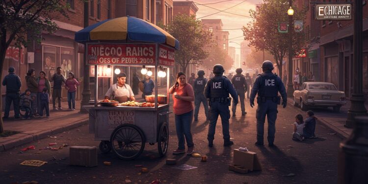 12102025   Imaginez vendre vos plats dans la rue et être arrachée à votre famille sans avertissement À Chicago Maria mère de sept enfants a vécu ce cauchemar lors dun raid ICE Son fils Eduardo craint le pire  Cela peut prendre des jours des mois ou jamais la revoir Et si cétait votre réalité  La communauté latino en alerte manifestations et accusations de racisme montent Quadviendra t il de ces vies brisées    Viral Mag