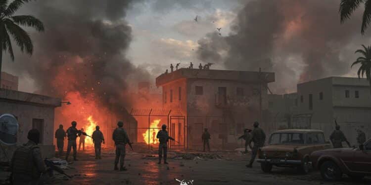 04102025   Une explosion secoue Mogadiscio suivie de tirs près dun centre de détention Les shebab frappent encore Que révèle cet assaut sur la crise somalienne  Lisez pour le savoir   Viral Mag