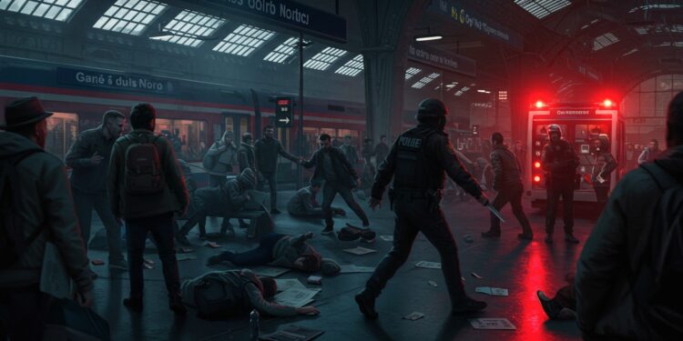 17102025   En janvier 2023 un homme armé dun couteau sème la terreur à la Gare du Nord blessant six innocents en criant Allah Akbar Sous OQTF ignorée il échappe à la prison pour cause de folie Mais quarrive t il ensuite en appel  La suite révèle un système judiciaire sous tension   Viral Mag