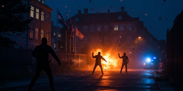 Attaque Grenade Ambassade Israël Danemark - Viral Mag Découvrez les détails choc de lattaque à la grenade contre lambassade israélienne à Copenhague en 2024 Deux Suédois inculpés pour terrorisme  peines et contexte explosif   Viral Mag