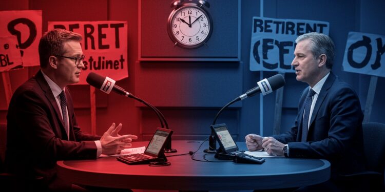 09102025   Benjamin Duhamel bouscule le patronat sur la réforme des retraites Une suspension en vue  Les tensions montent mais que cache ce débat  Cliquez pour tout savoir   Viral Mag