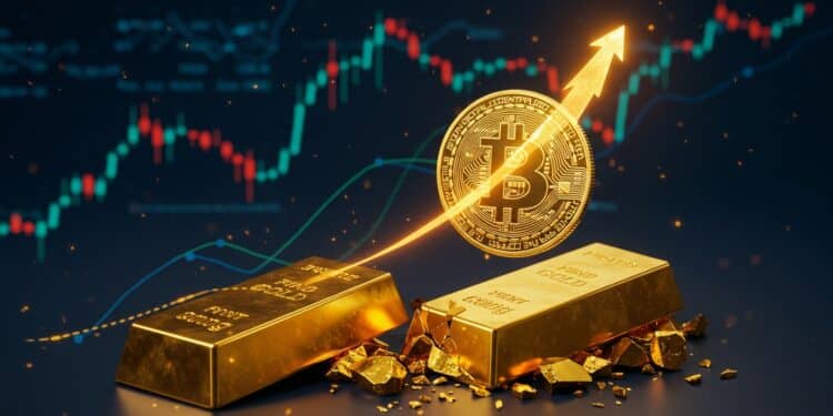 Bitcoin Décolle : ETFs et Or en Chute Libre - Viral Mag Bitcoin dépasse 113 000 $ avec des ETF en hausse Découvrez pourquoi lor seffondre et comment les cryptos profitent de ce bouleversement économique Viral Mag