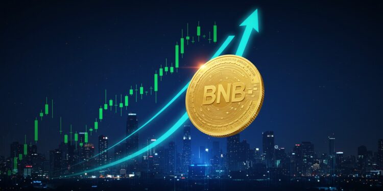 BNB Reprend les 1 100 $ : Vers une Nouvelle Hausse ? - Viral Mag BNB dépasse les 1 100 $ avec élan La clémence envers le PDG de Binance booste la confiance Analyse technique et perspectives de hausse   Viral Mag