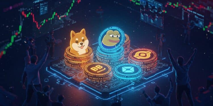 08102025   Le volume DEX sur BNB Chain explose à 605 milliards $ avec lessor des meme coins Les traders engrangent des profits massifs mais jusquoù ira cette frénésie    Viral Mag