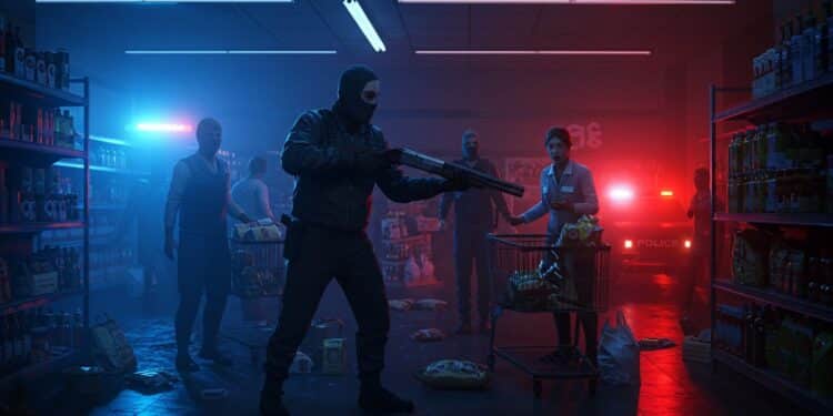 Braquage Audacieux à Saint-Parres : Suspects en Fuite - Viral Mag 05102025 Un braquage audacieux secoue Saint Parres aux Tertres des malfaiteurs armés sèment la panique dans un hypermarché Deux suspects arrêtés mais deux autres restent introuvables Que sest il vraiment passé Viral Mag