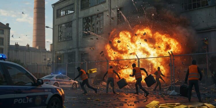 Découvrez le braquage spectaculaire dune raffinerie dor à Lyon avec explosifs et armes de guerre Six arrestations rapides butin de 12 millions deuros intégralement récupéré Détails exclusifs   Viral Mag