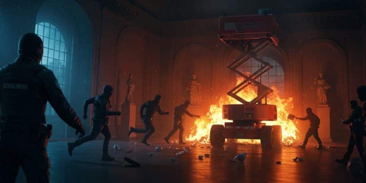 Découvrez comment quatre voleurs ont tenté de dérober les joyaux du Louvre le 19 octobre 2025 et comment des agents courageux ont empêché un incendie catastrophique Une histoire vraie haletante   Viral Mag