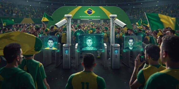 Brésil : Reconnaissance Faciale Contre Violence Stades - Viral Mag 20102025 Une jeune femme tuée par une bouteille lors dun match au Brésil la reconnaissance faciale a permis darrêter le coupable en quelques heures Mais comment cette technologie change t elle la sécurité dans les stades Et pourquoi est elle interdite en Europe Plongez dans cette révolution controversée Viral Mag
