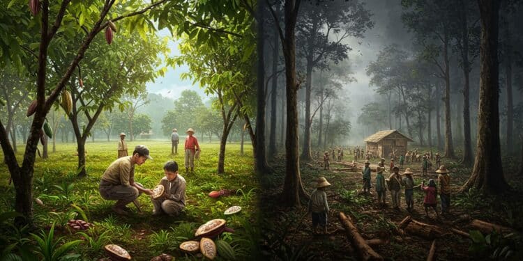 Cacao Durable : La France En Retard Sur L’Europe - Viral Mag 01102025 La France à la traîne sur le cacao durable travail des enfants déforestation Pourquoi lÉtat reste t il absent Découvrez les chiffres alarmants Viral Mag
