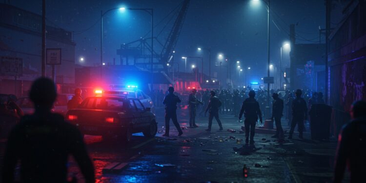 04102025   Une nuit de chaos à Caen  rixes coups de couteau et tirs de police secouent le port Que sest il vraiment passé  La ville est sous le choc   Viral Mag