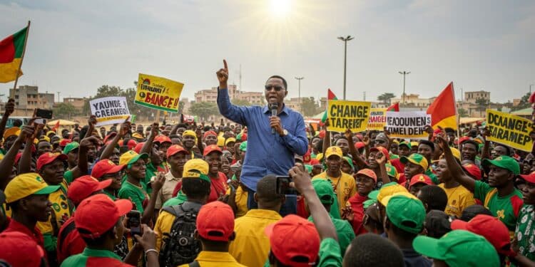 04102025   Issa Tchiroma enflamme Yaoundé avec un meeting de 700 personnes promettant un changement face à Paul Biya Sera t il le leader de lopposition tant attendu    Viral Mag