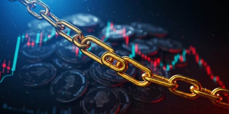Le prix de Chainlink vacille à 177$ Malgré des réserves à 10M$ une analyse technique prévoit une baisse Découvrez les enjeux et perspectives   Viral Mag