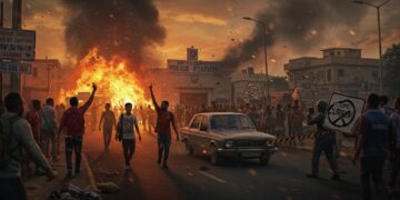 Des manifestants propalestiniens interrompent le Tour dEspagne à Madrid perturbant la course Découvrez les détails de cet événement marquant   Viral Mag