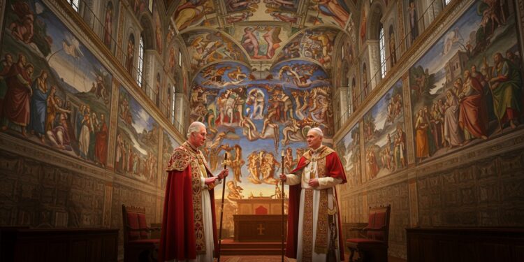 17102025   Le roi Charles III au Vatican pour une visite historique avec le pape Léon XIV Un moment clé pour lœcuménisme et lécologie Que vont ils accomplir ensemble    Viral Mag