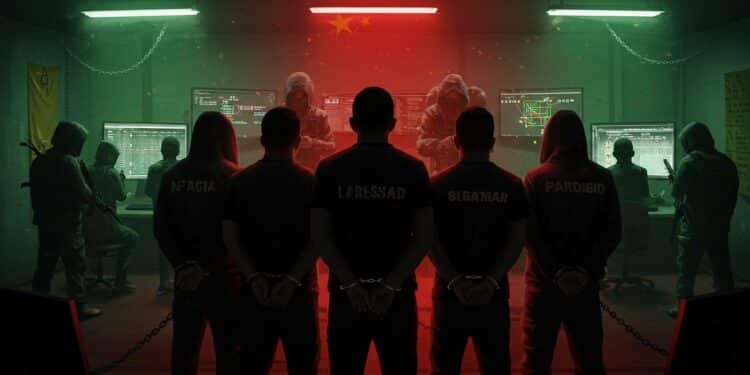 17102025   La Chine frappe fort contre les cyberfraudes  arrestation de chefs de gangs contrôlant des dizaines de centres en Birmanie Des milliers forcés à lesclavage violence impitoyable Mais ces réseaux prospèrent ils encore dans le Triangle dOr    Viral Mag