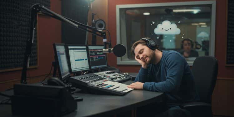 09102025   Un chroniqueur seffondre de sommeil en direct déclenchant les rires du plateau Mais derrière lhumour une raison sérieuse intrigue Que sest il passé    Viral Mag