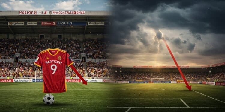 Chute Historique de Martigues : De la Ligue 2 à la Départemental 3 - Viral Mag 10102025 Martigues ex club de Ligue 2 joue en Départemental 3 ce dimanche Comment un club pro chute t il si bas en une saison La réponse va vous surprendre Viral Mag