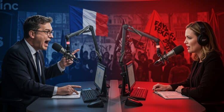 13102025   Jean Luc Mélenchon semporte contre Benjamin Duhamel en direct sur France Inter dénonçant la réforme des retraites Un clash politique explosif  Que sest il vraiment passé    Viral Mag