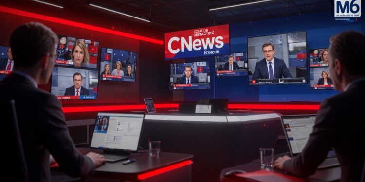 CNews Triomphe Grâce à la Crise Politique, M6 Menacée - Viral Mag 11102025 La crise politique propulse CNews à des sommets historiques frôlant M6 avec 6 daudience Quels secrets expliquent ce succès fulgurant Viral Mag