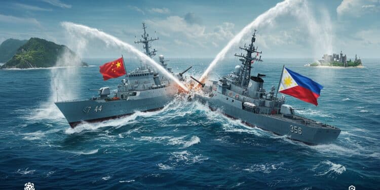 12102025   Une collision délibérée en mer de Chine méridionale oppose Manille et Pékin Qui est vraiment responsable  Les garde côtes saccusent mutuellement avec canons à eau et dommages Et si cela escaladait vers un conflit majeur    Viral Mag