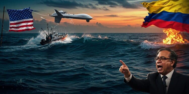 Découvrez les tensions explosives entre la Colombie et les États Unis  accusations dexécutions en mer violations territoriales et insultes diplomatiques Une crise qui menace des décennies de coopération antidrogue   Viral Mag