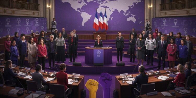 17102025   À Paris près de 50 pays se réunissent pour contrer la régression alarmante des droits des femmes Une conférence cruciale où la France appelle à la résistance Quelles stratégies adopteront ils face au backlash mondial  La déclaration politique révélera t elle un tournant    Viral Mag